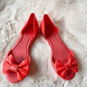 mel cute coral flats